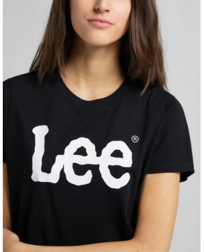 LEE Logo Tee in Black L42UER01